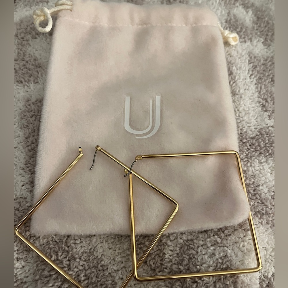 Uncommon James Hoops Girl Boss Earrings